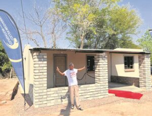 Family gifted a new home