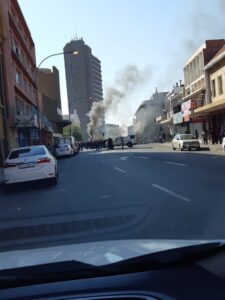 Vrese oor ontwrigting tydens protesoptrede