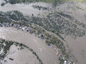 Police caution against drowning in overflowing areas