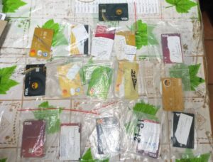 Shop owners arrested for illegal use of residents’ cards