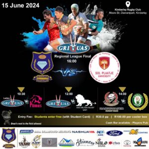 ‘Hot rugby action’ in Kimberley on Saturday