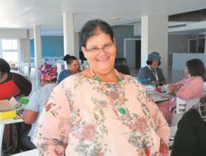 Mamas learn new skills