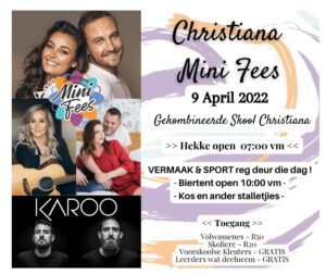 Christiana: Minifees beëindig ‘droogte’