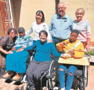 In hul skik met nuwe rolstoele