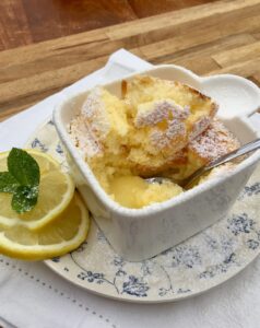 Warm up winter with a baked lemon dessert