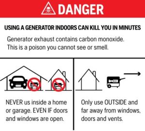 Top safety tips for operating your generator