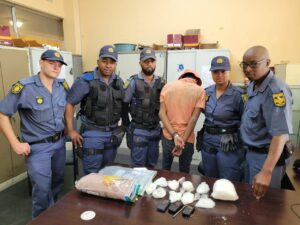 Kby police bust suspected drug dealer during foot patrol