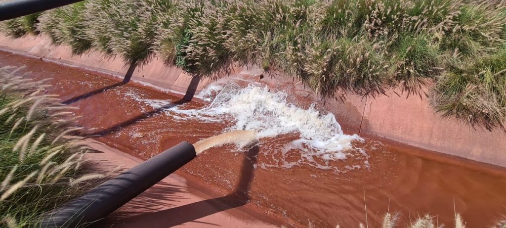 groundwater extracted