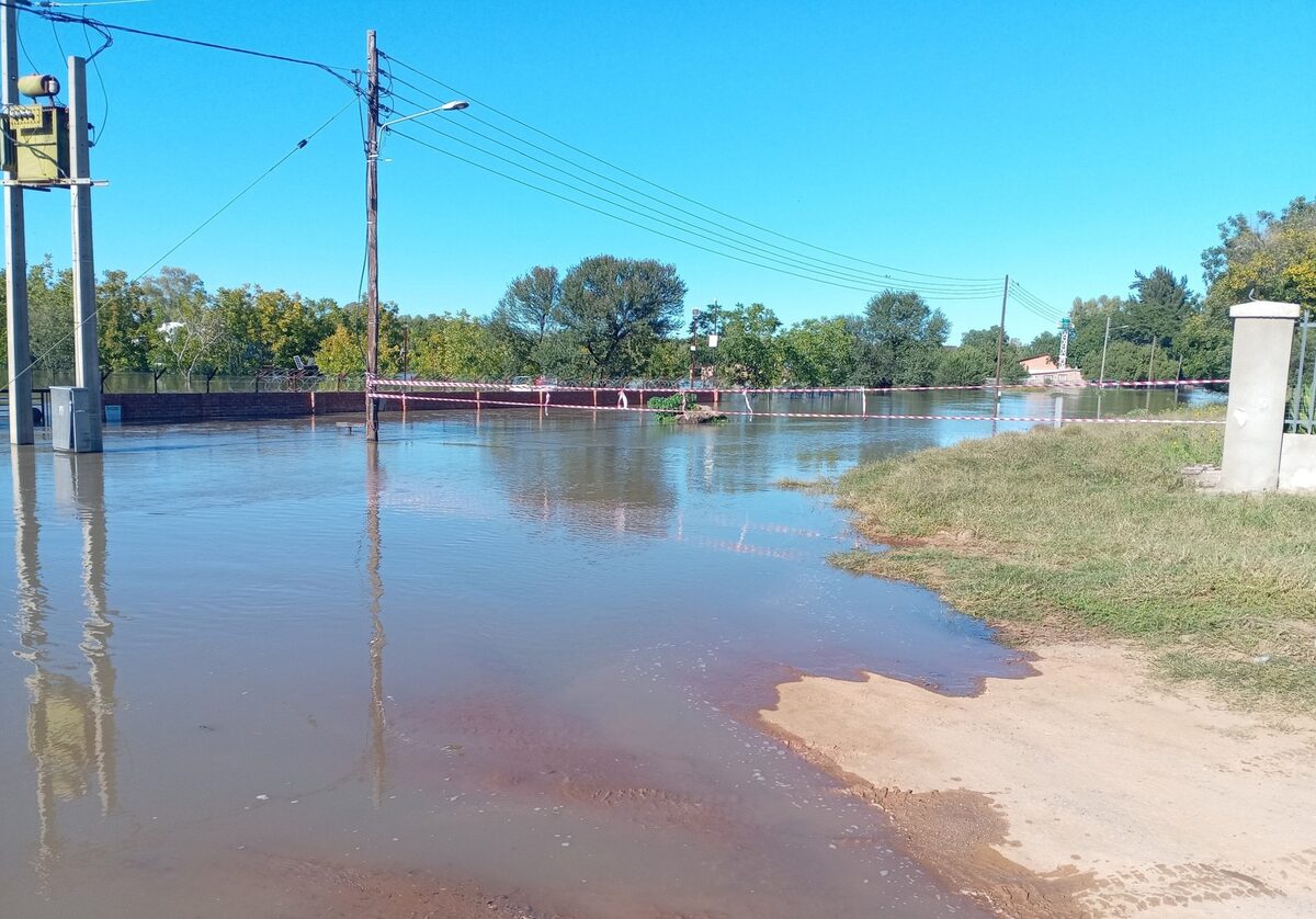 Van Christiana se strate wat onder water is.