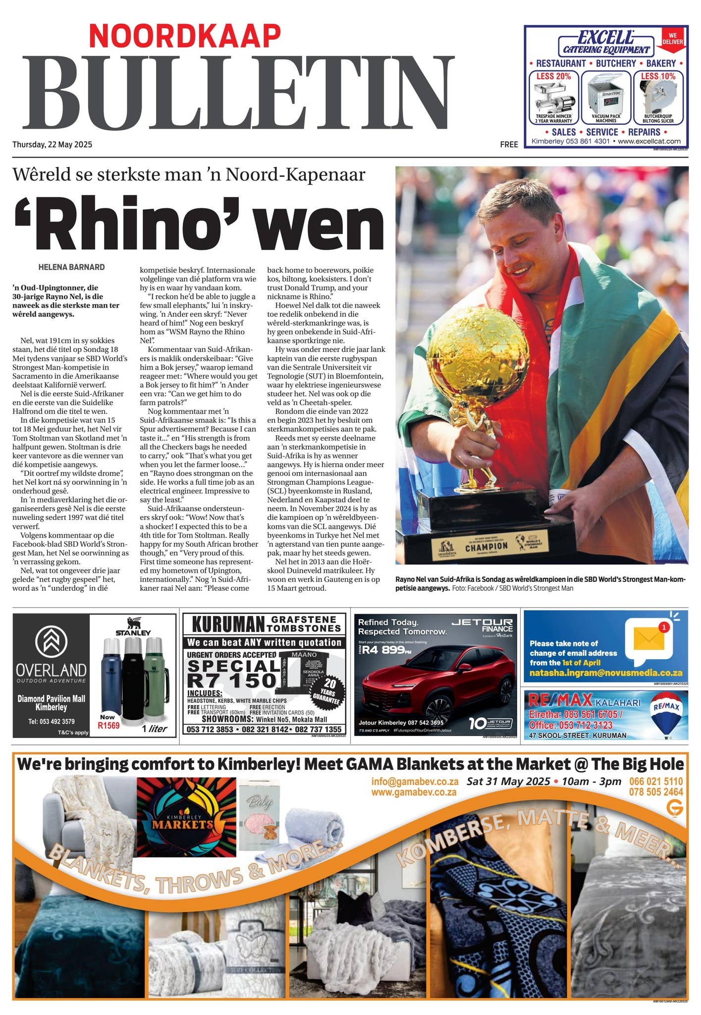 NoordkaapBulletin E-Edition – 22 May 2025