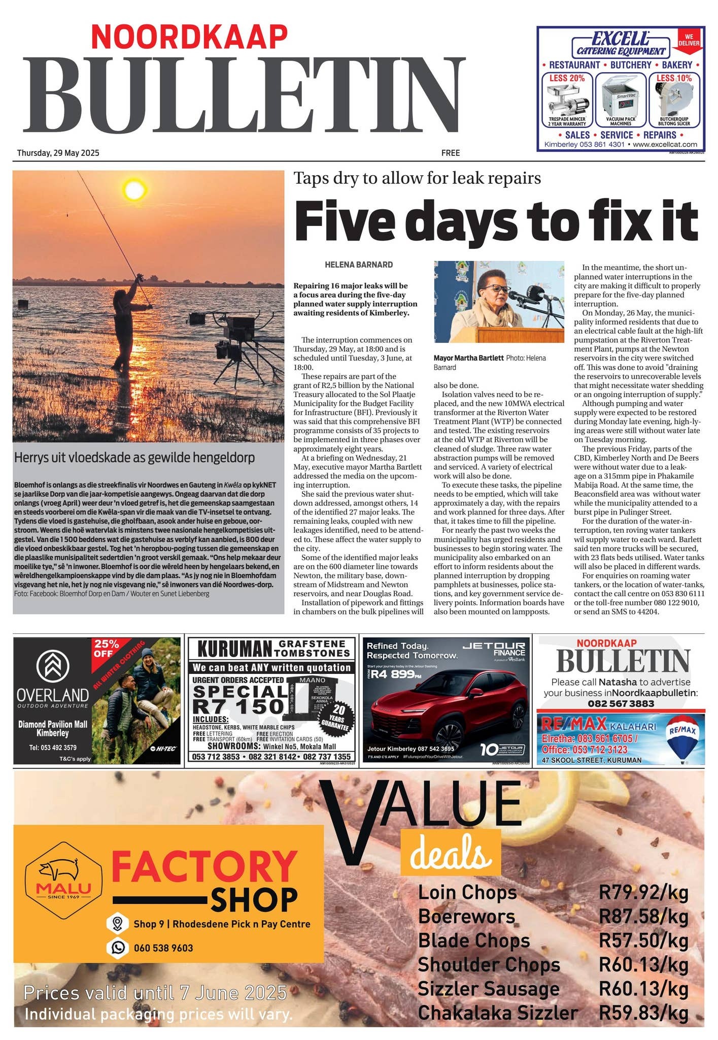 Voorblad NoordkaapBulletin 29 Mei 2025