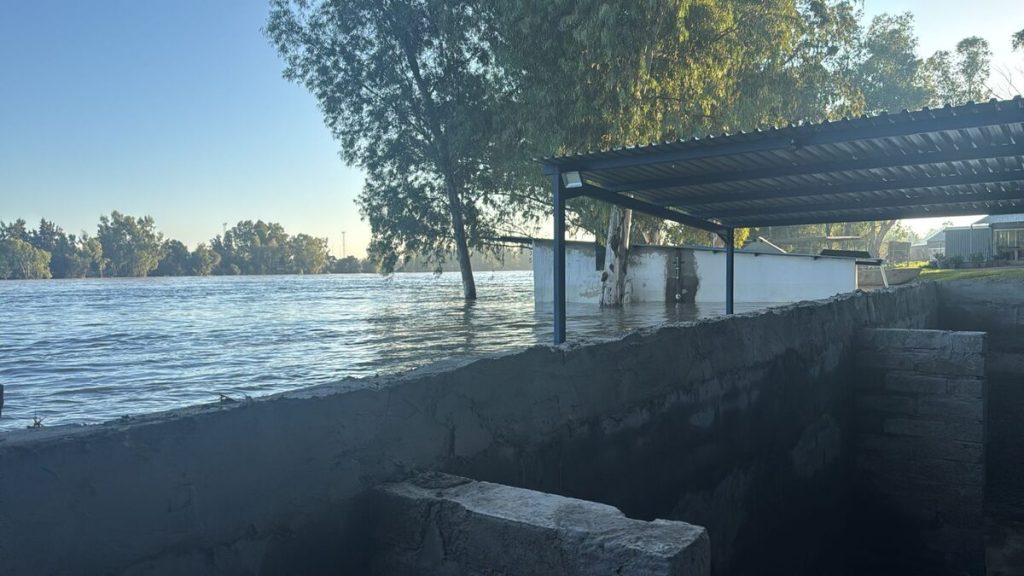 Die muur wat Jan Cilliers laat bou het. 