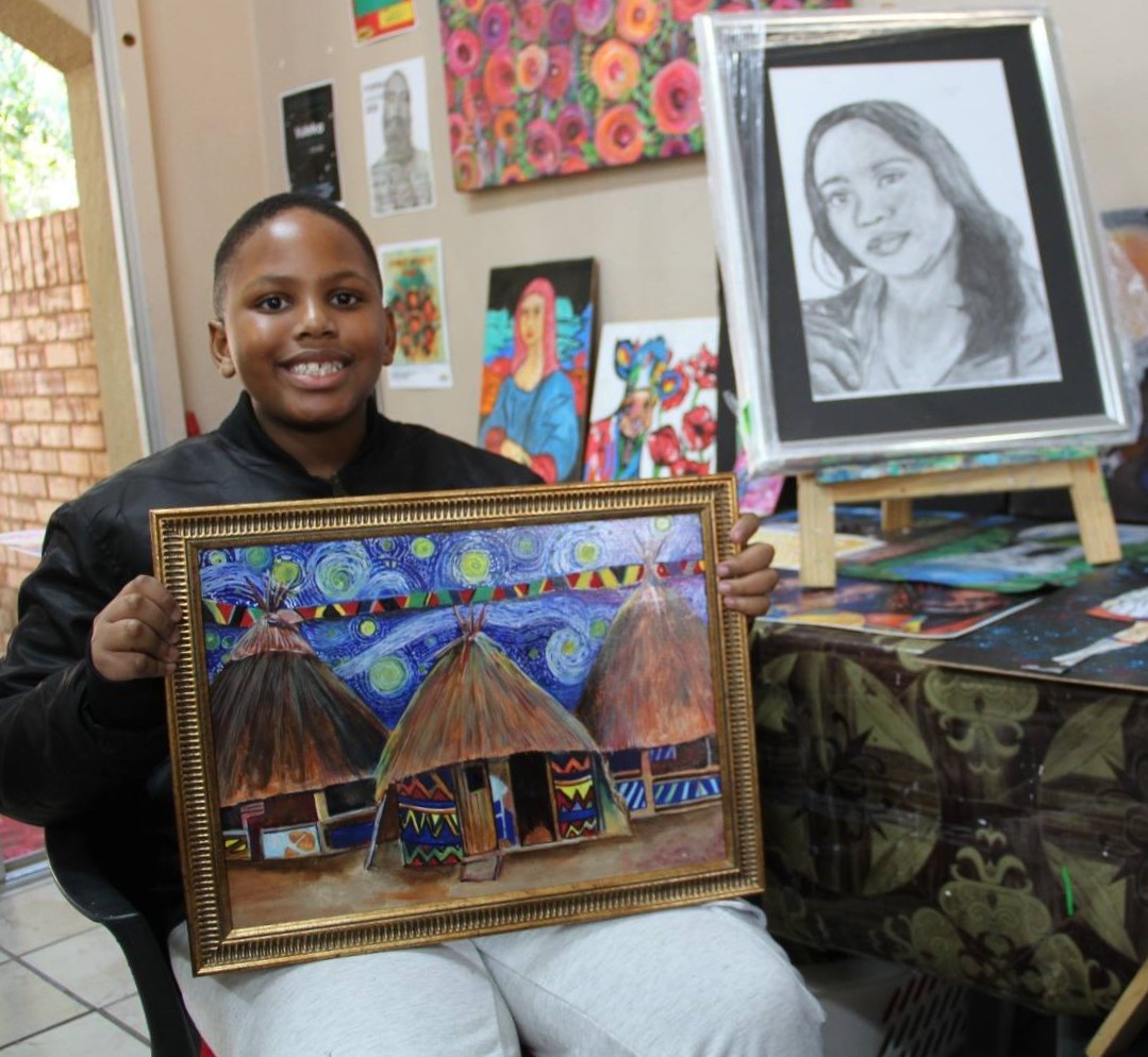 Meet young artist Lonwabo Jantjies: Rising star in the art world