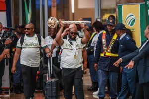 South Africa welcome home their Test champions, the Proteas