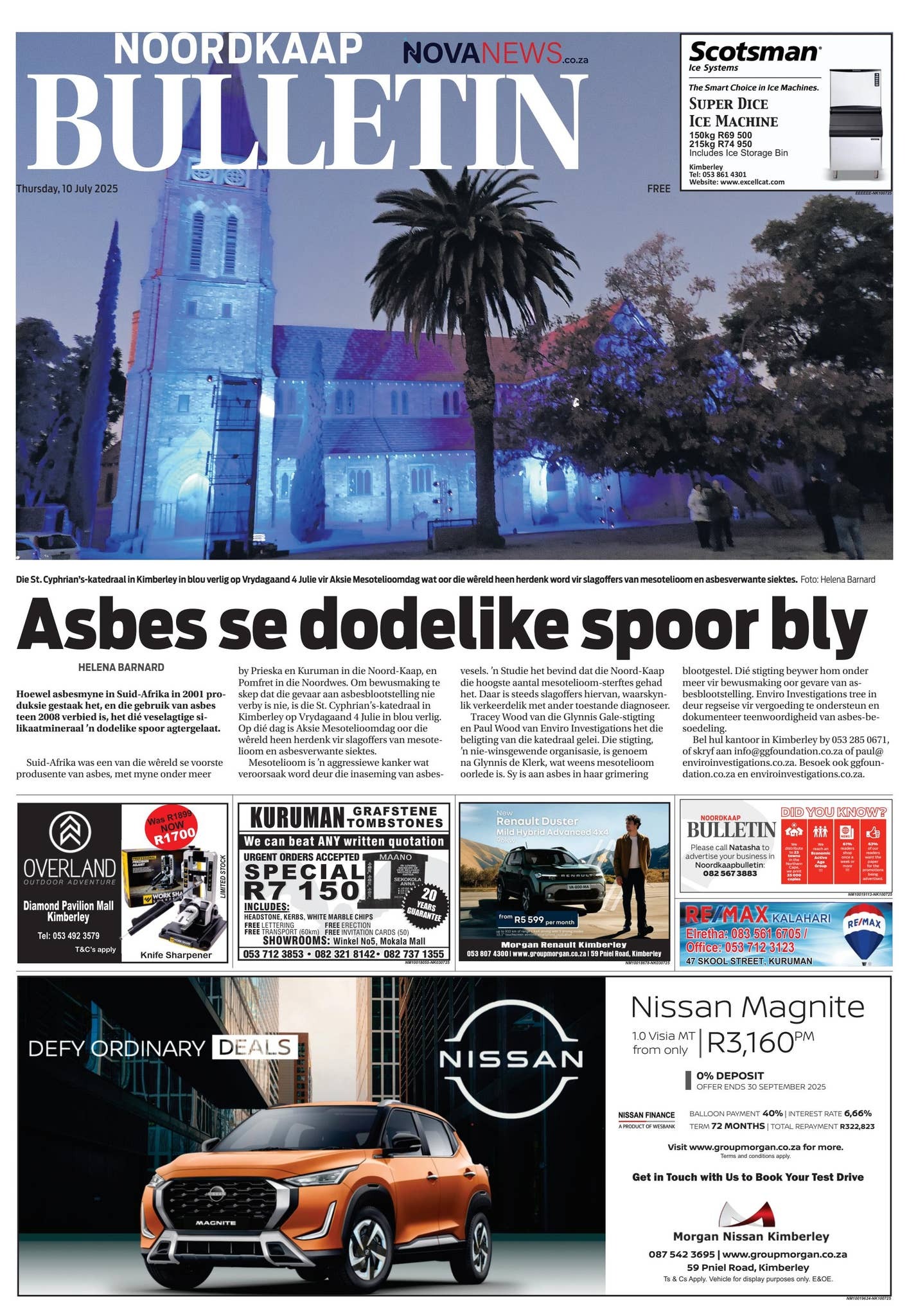 NoordkaapBulletin 10 Julie 2025