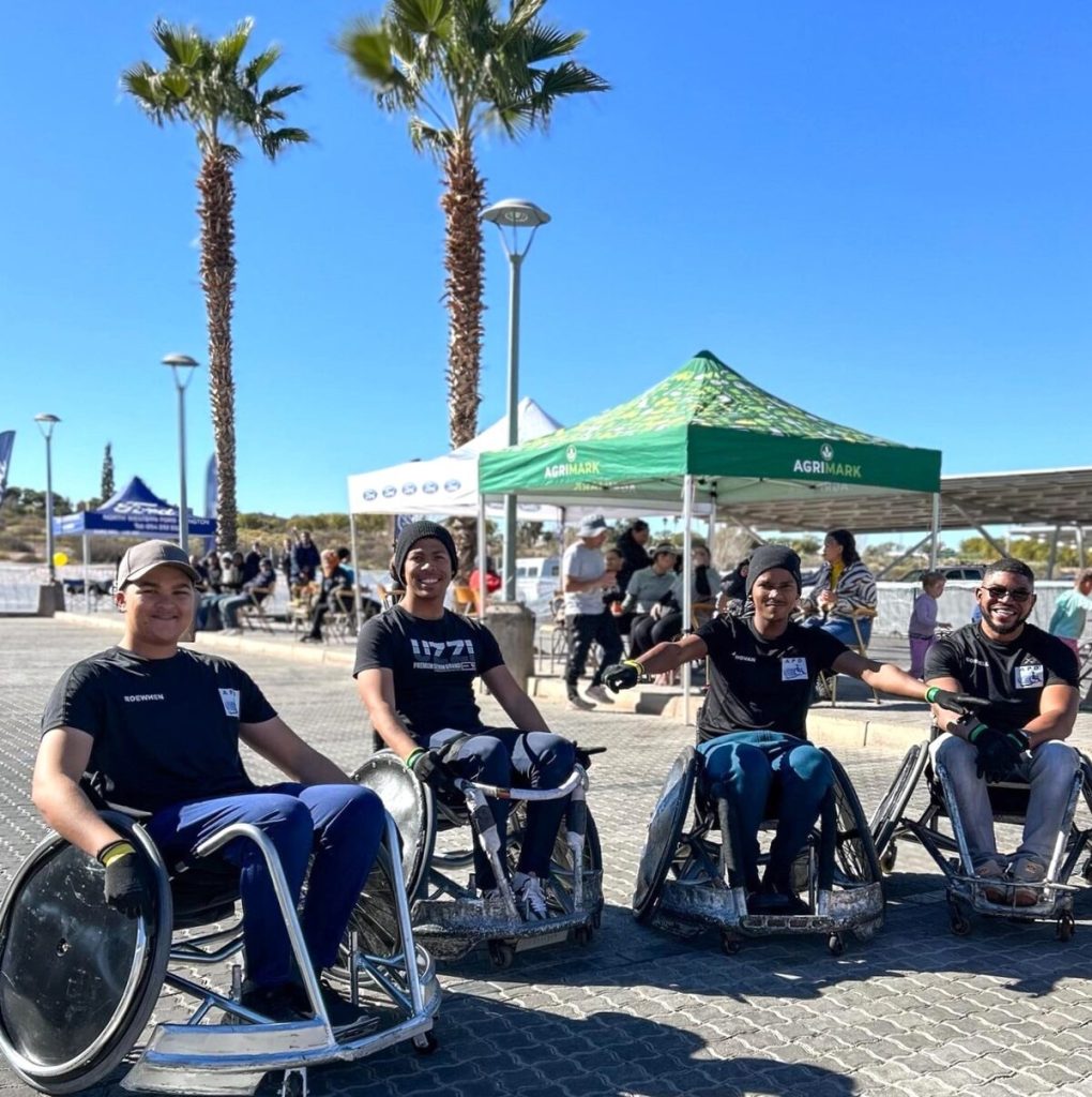 ToyRaiders se rolstoelrugbyspan, wat die wenners was