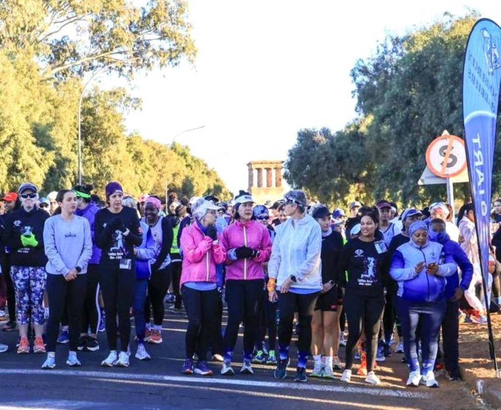 Kimberley Harriers race for women