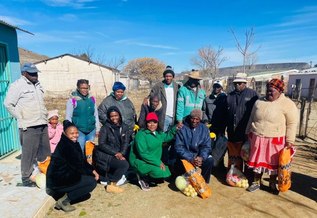 Noupoort Wind Farm supporting subsistence farmers.