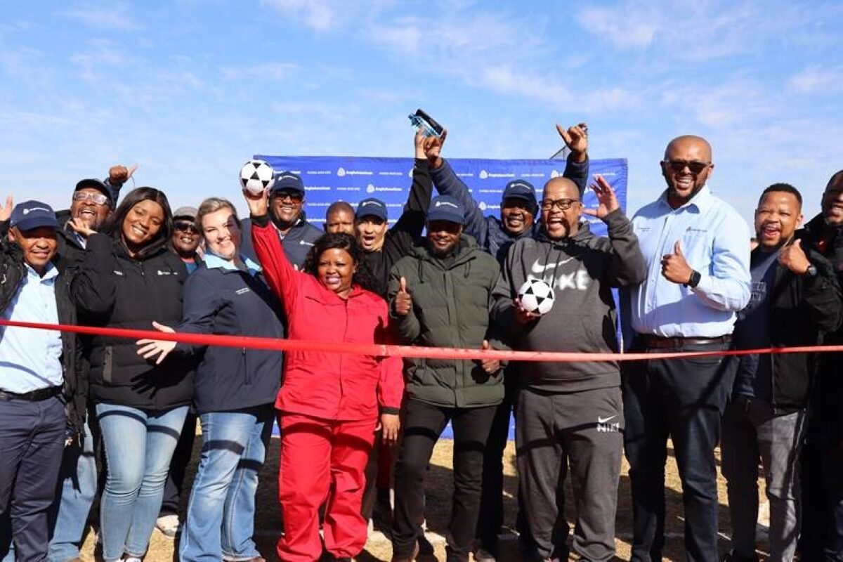 New football field opens in Siyathemba for Gamagara community
