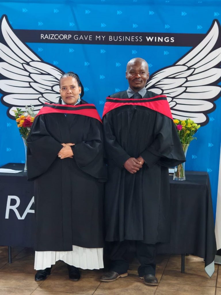 Bontle Lehula (left) and Boitumelo Peter.  Photo: Supplied