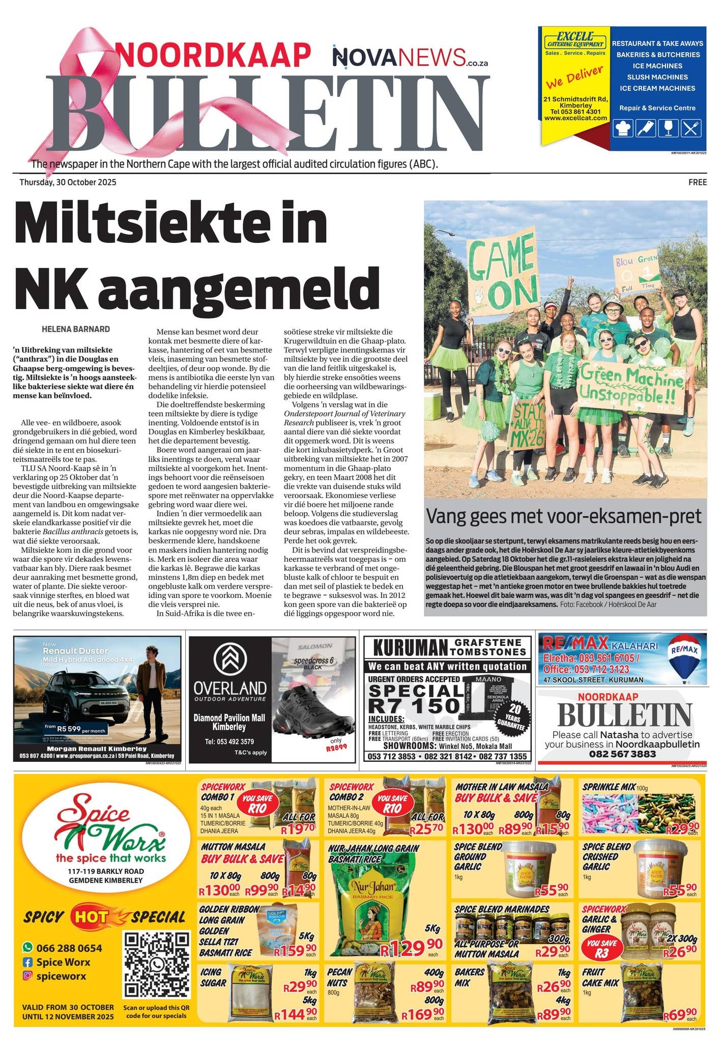 NoordkaapBulletin – E-publikasie 30 Oktober 2025