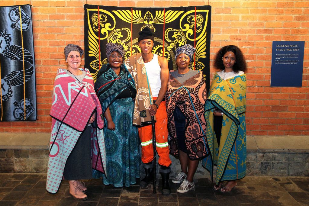 An exhibition showcasing Basotho blankets extended to run until February in the new year.