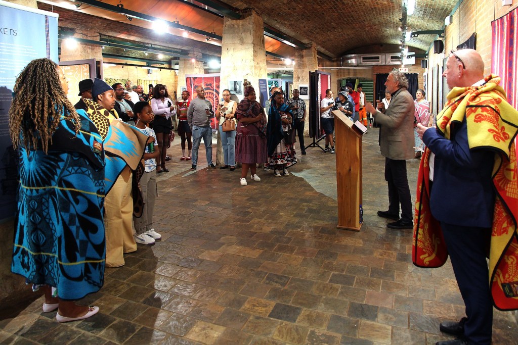 An exhibition showcasing Basotho blankets extended to run until February in the new year.