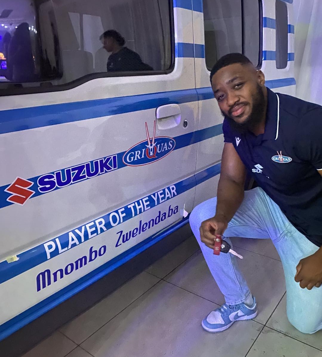 Suzuki Griquas Player of the Year - Mnombo Zwelendaba