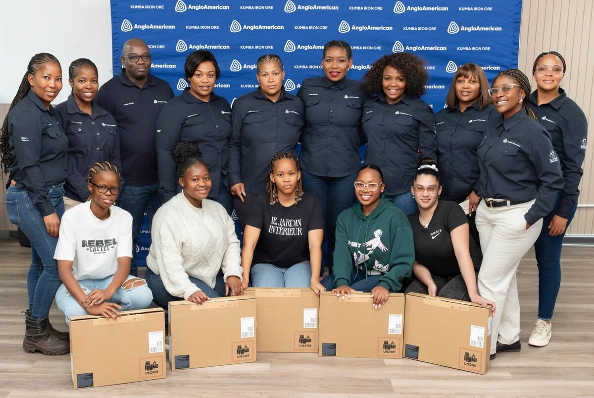Kumba Iron Ore Women in Mining team.