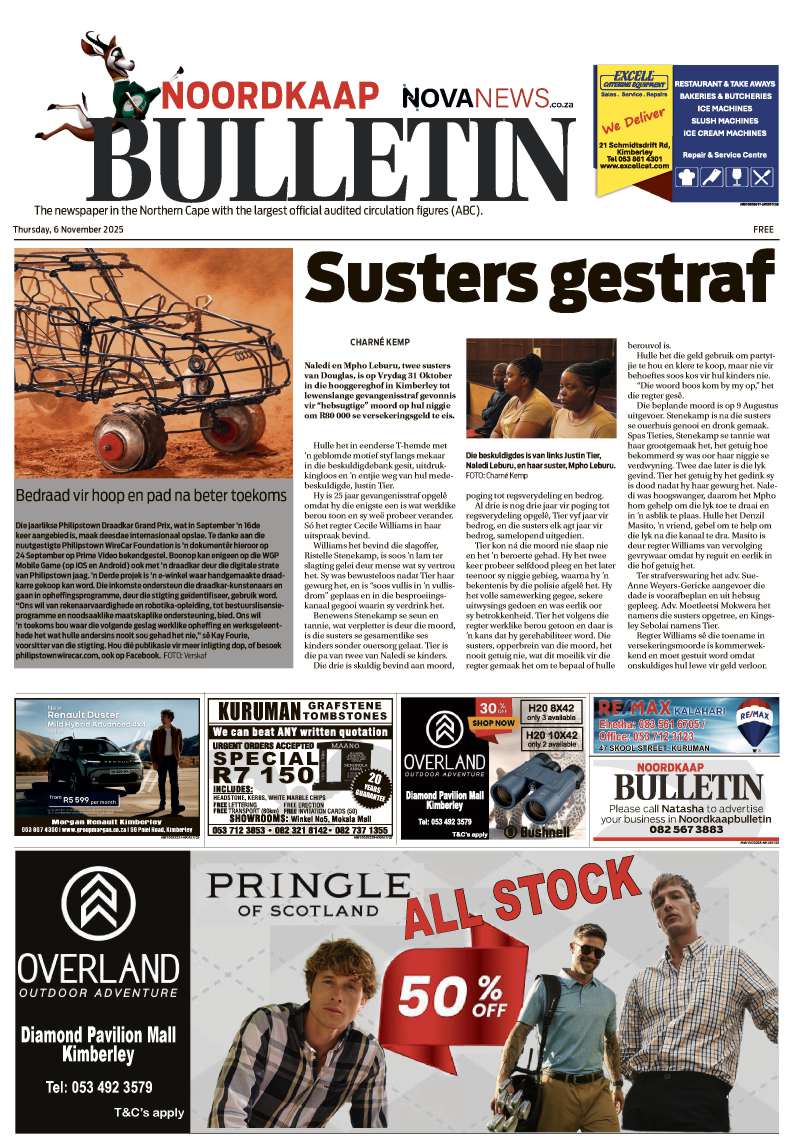 NoordkaapBulletin – E-publikasie 6 November 2025