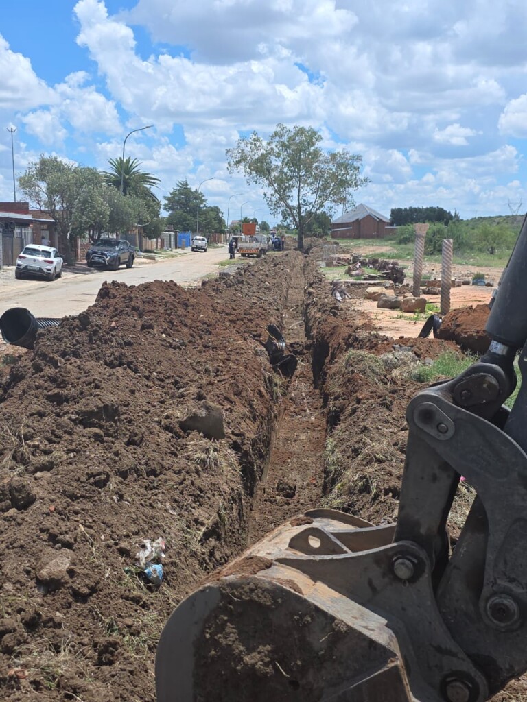 Repairing of damaged infrastructure