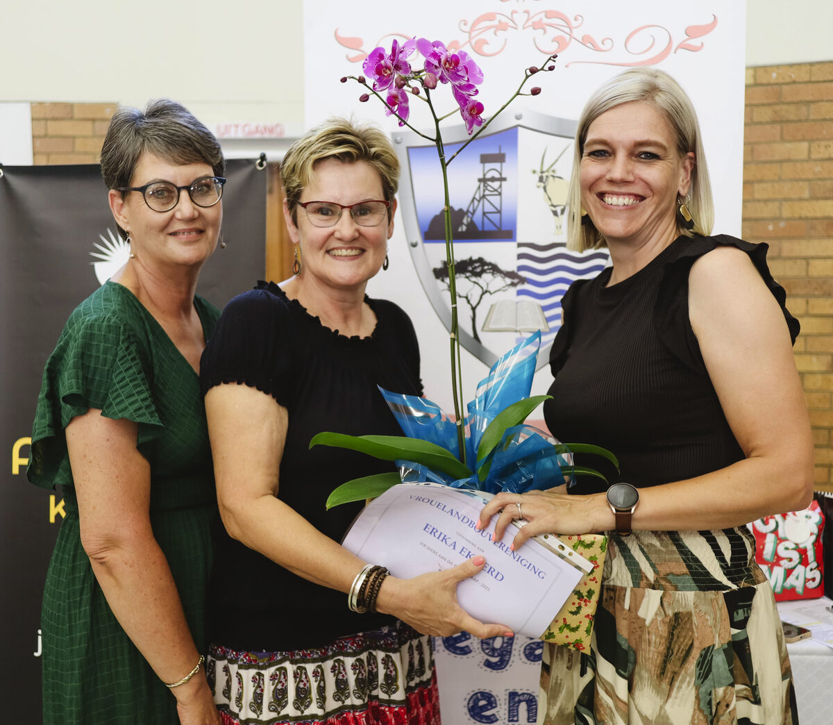 VLV Kuruman-tak erken gemeenskapslid vir volgehoue onbaatsugtigheid