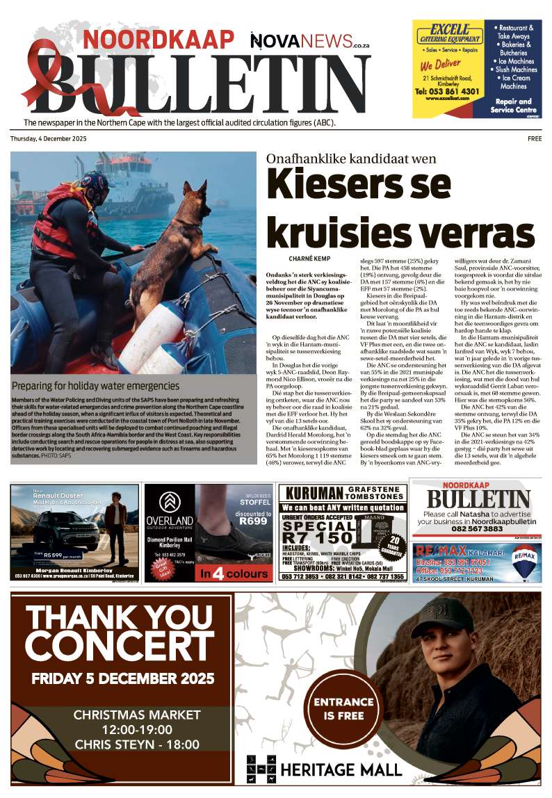 NoordkaapBulletin – E-publikasie 4 Desember 2025