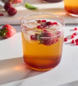 Beat the heat with a refreshing summer drink: Spiced Rooibos mocktail