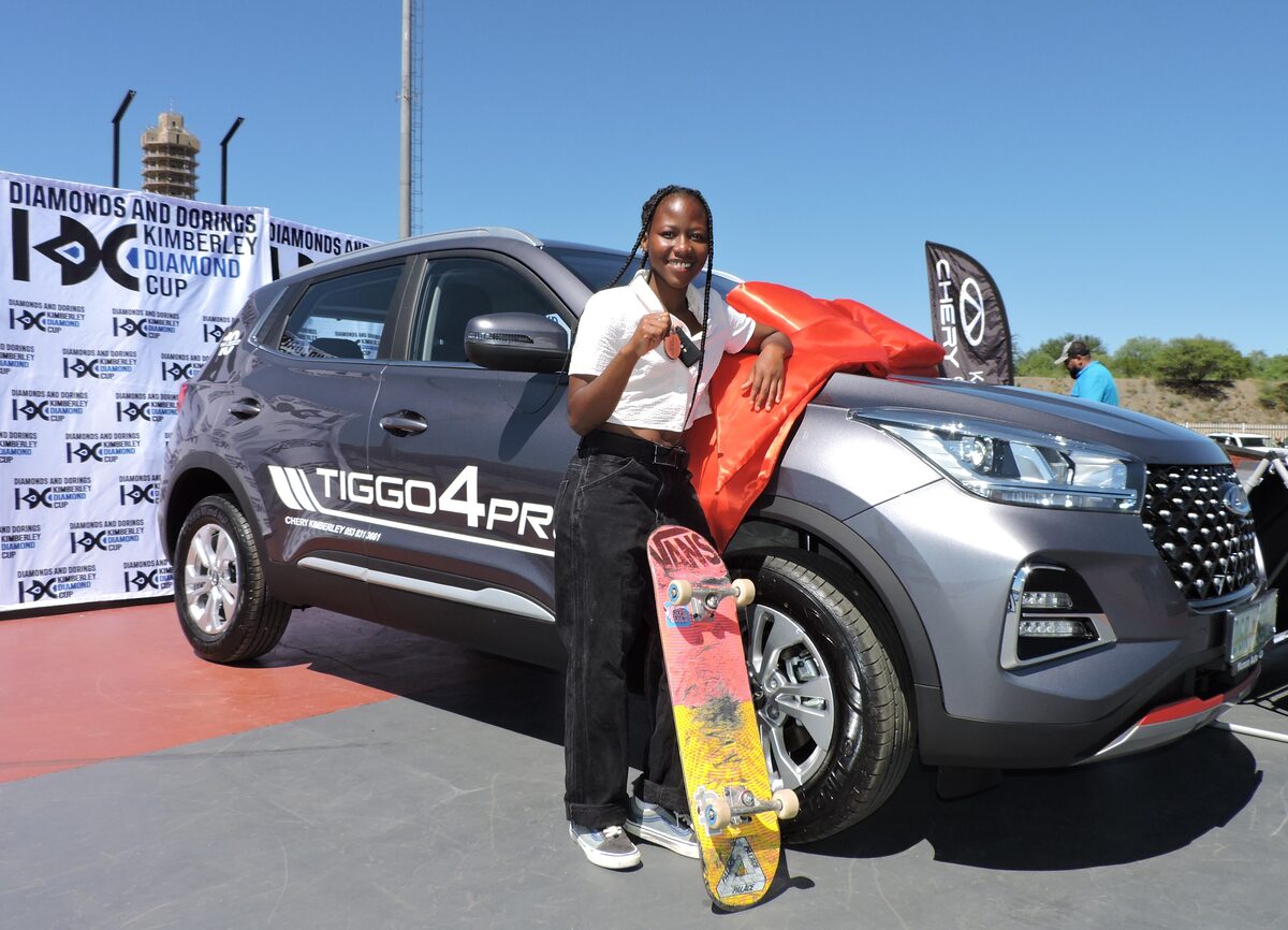 First skateboarding star in South Africa secures car sponsorship