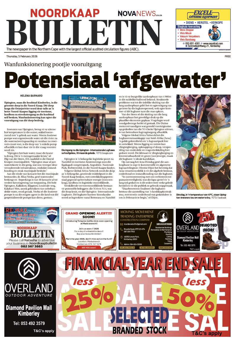 NoordkaapBulletin – E-publikasie 5 Februarie 2026