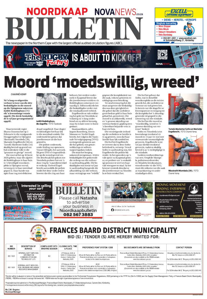 NoordkaapBulletin – E-publikasie 12 Februarie 2026