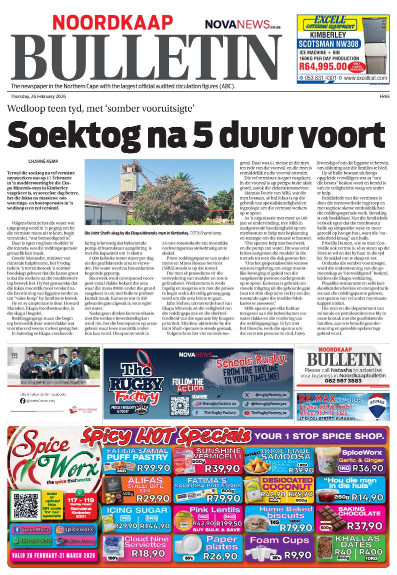 NoordkaapBulletin – E-publikasie 26 Februarie 2026