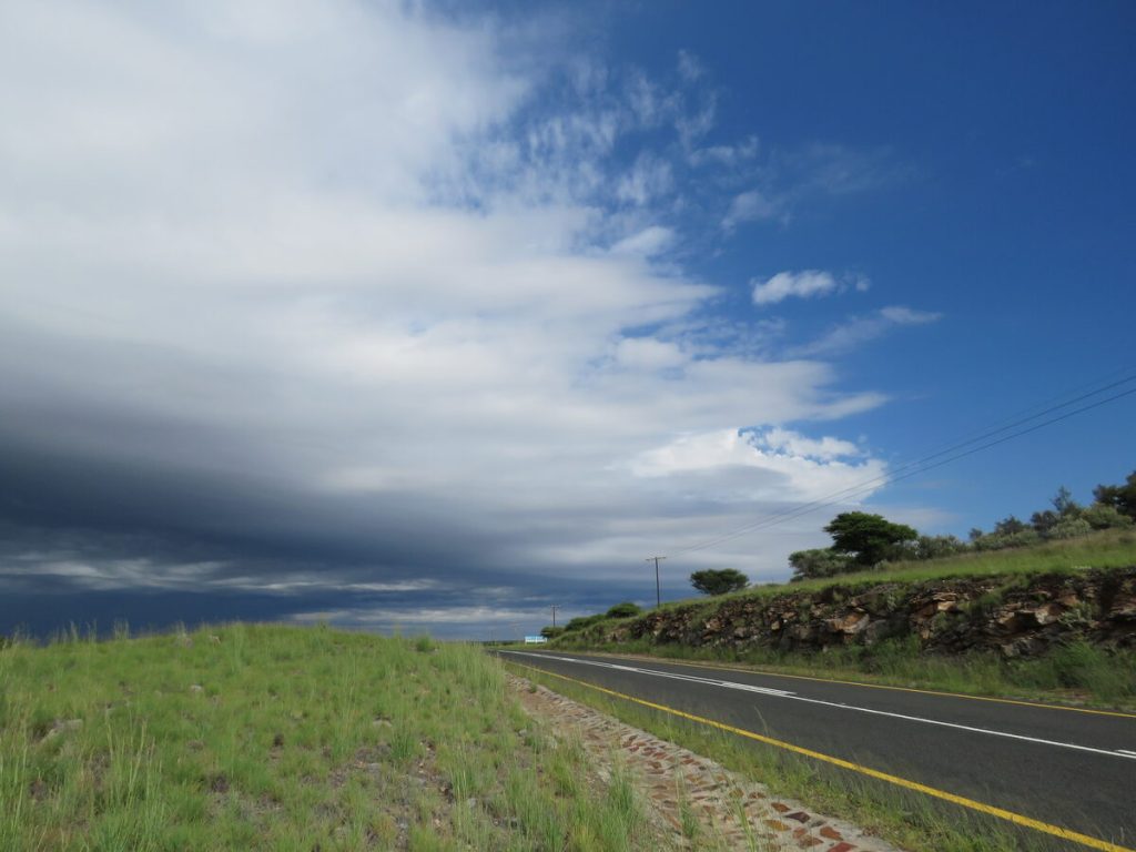 Wolke in die Noord-Kaap