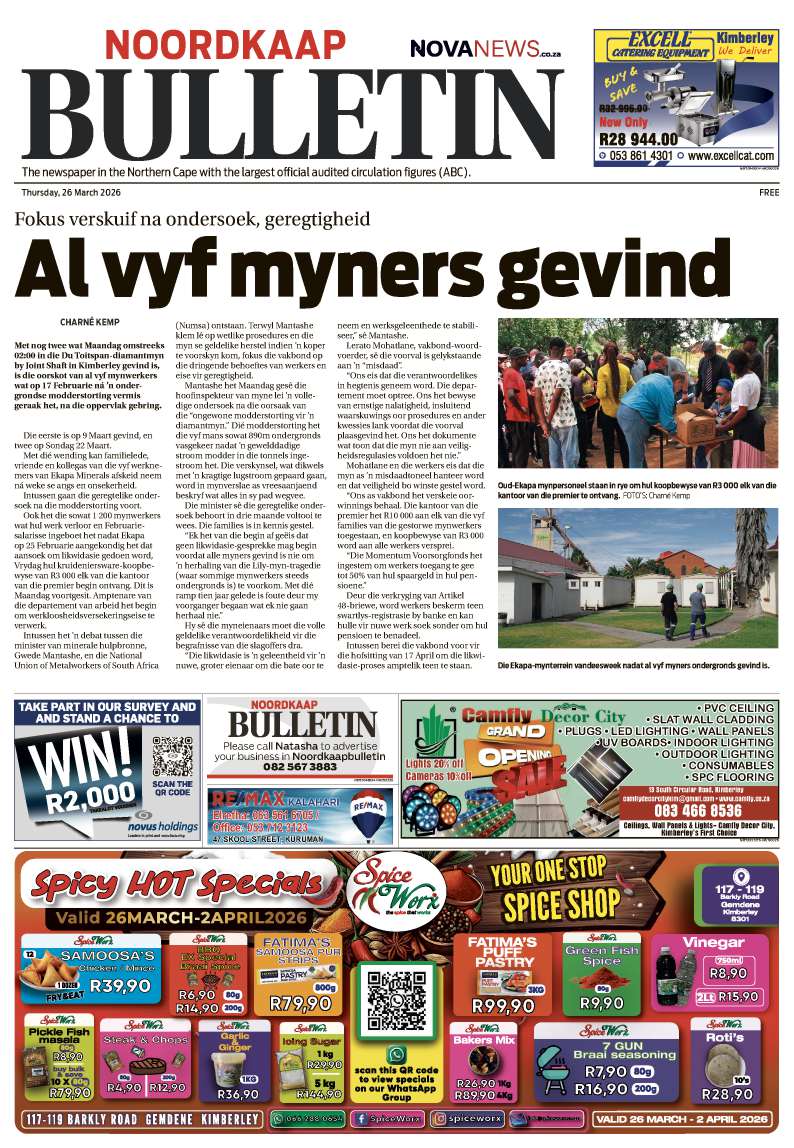 NoordkaapBulletin – E-Edition 26 March 2026