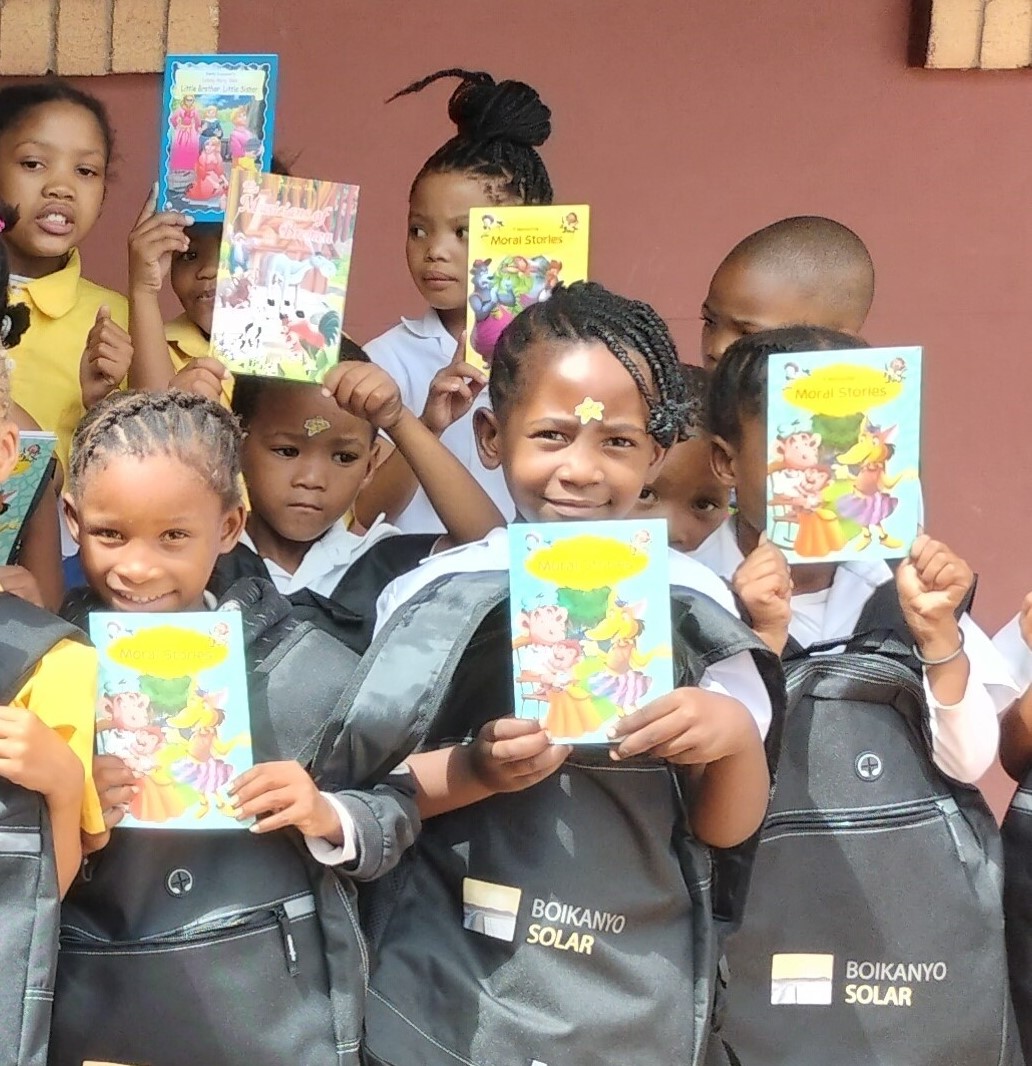 Educational storybooks, new school bags enhance learning experience