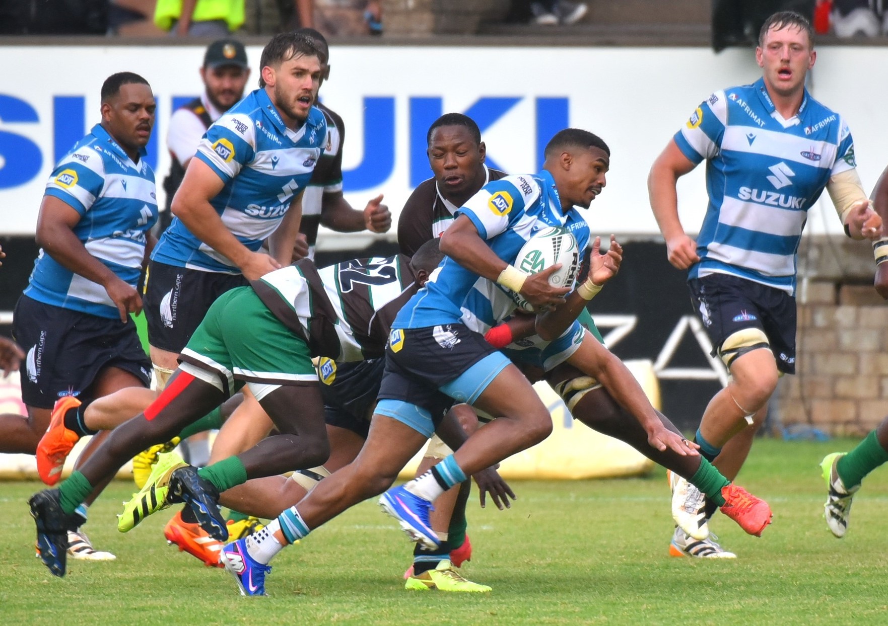 Griquas against Griffons in recent SA Cup match.