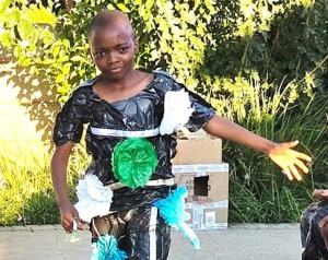 Recycled materials take centre stage at Newpark Primary’s fashion show