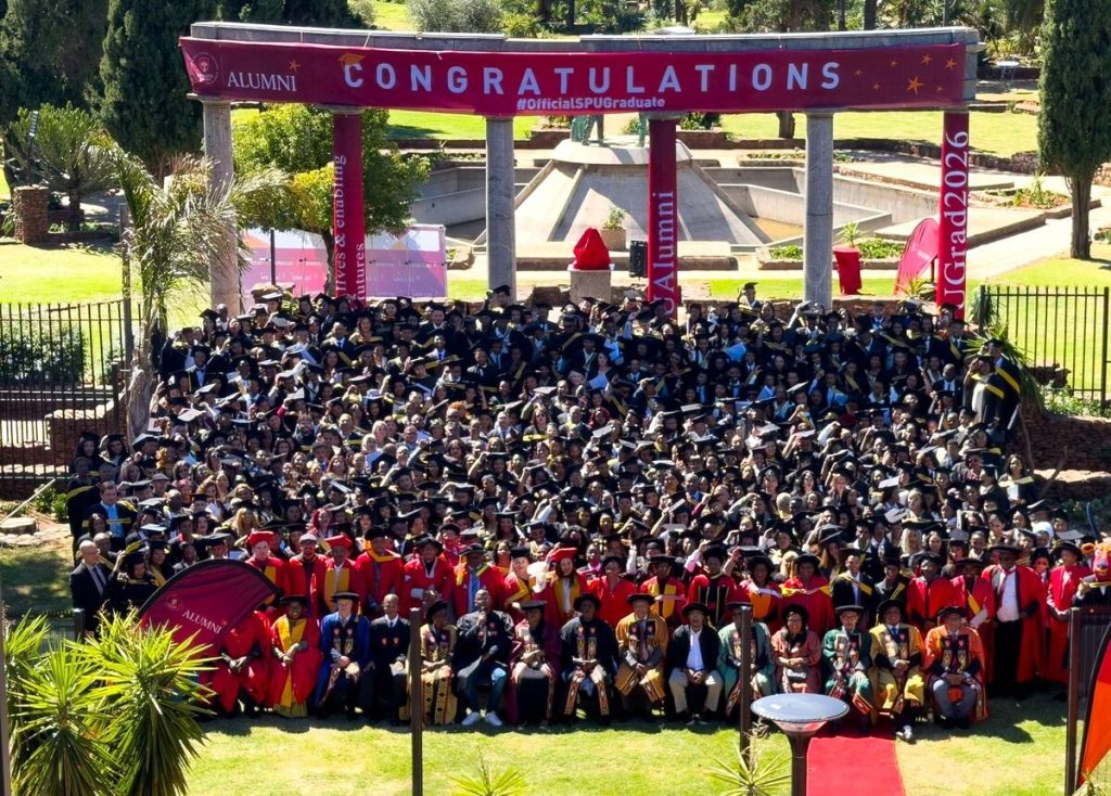 Graduates of the Sol Plaatje University. 