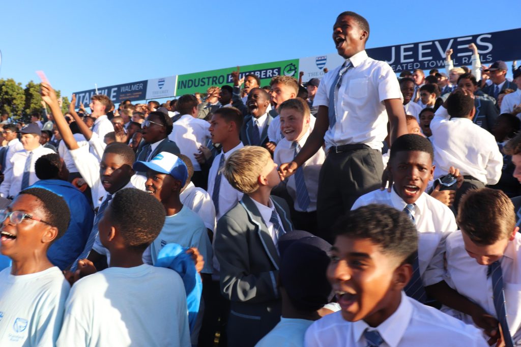 The home crowd were backing their team all the way in Gqeberha.