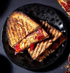 Indulge in a smoked snoek and spicy tomato jam braaibroodjie