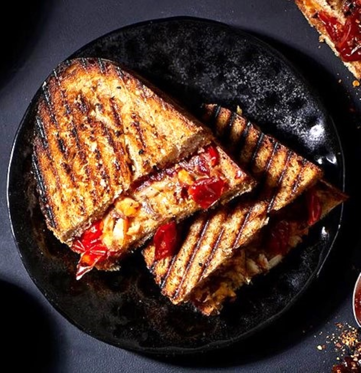 Smoked Snoek And Spicy Tomato Jam Braaibroodjie