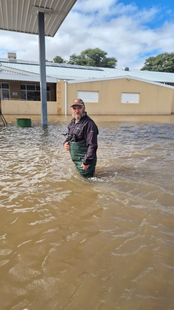 Van Zylsrus wanneer die Kurumanrivier vol is, Mei 2026
