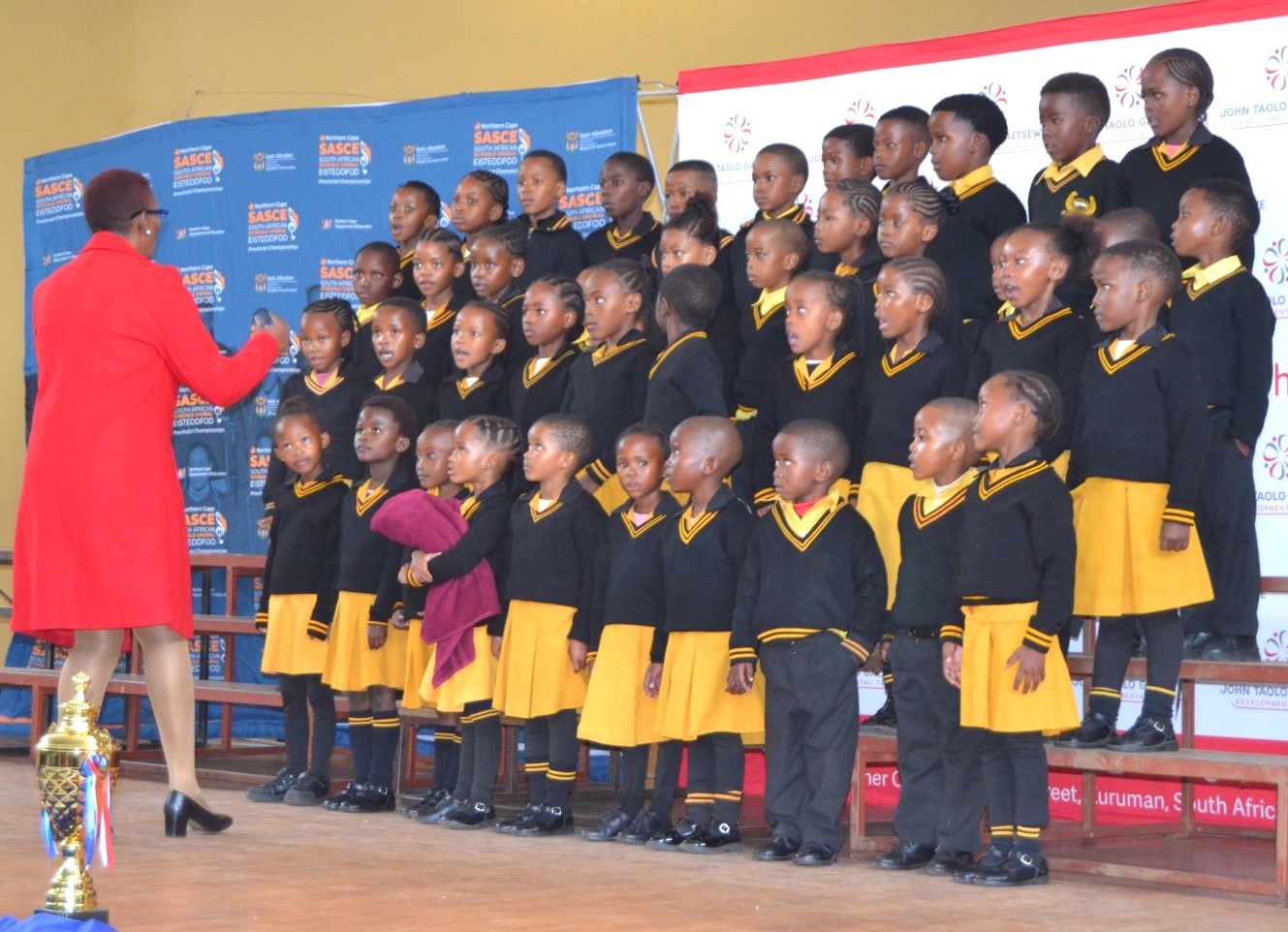 Northern Cape district finals of the South African Schools Choral Eisteddford (SASCE).