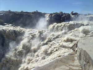 WATCH | “Place of Great Noise” lives up to its name as Augrabies Falls roar